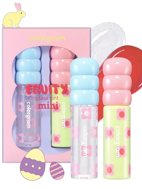 colorgram Other - BNIB Colorgram Fruity Glass Tint Mini Duo Set | K-Beauty Lip Gloss Kit